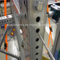 Telescoping Perforated Galvanized Steel Square Tube