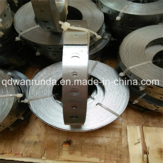 3/4" X 28ga X100′ Galvanized Perforated Steel Coil