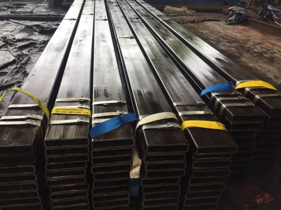 Rectangular Steel Pipe Size 200X50X8mm for Machine Industry Application