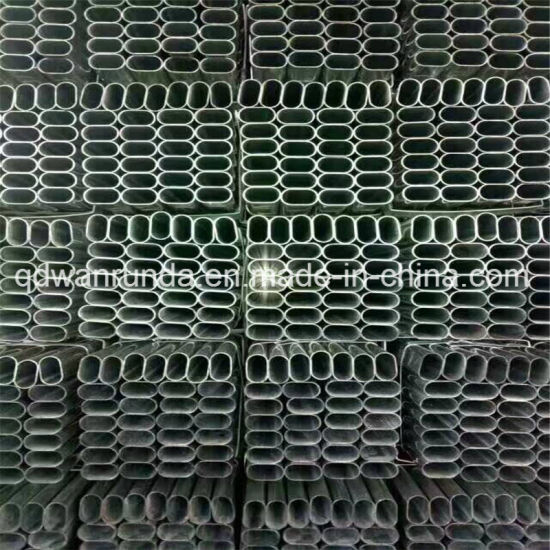 Oval Shape Galvanized Steel Pipe with Nice Surface