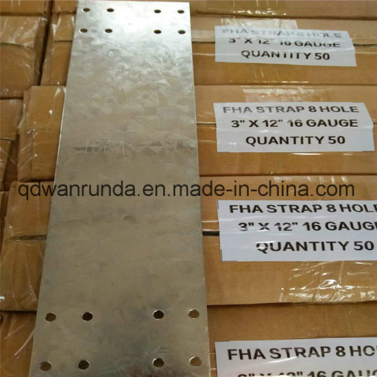 1.5"/3"/4"/5" 16ga Fha Strap Export to North American Market