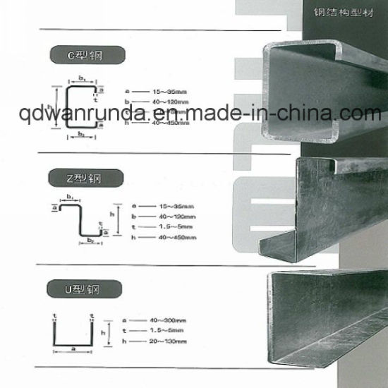 U Steel Channel with Galvanized Surface